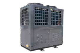 空气能热泵游泳池热水机:15HP 顶出风风