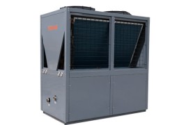 空气能热泵游泳池热水机:25HP 顶出风风